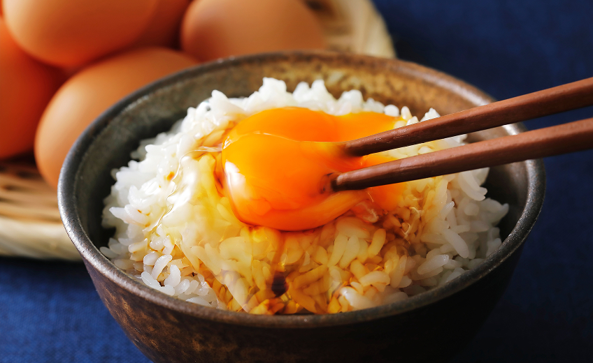 Set Tamago-kake Gohan