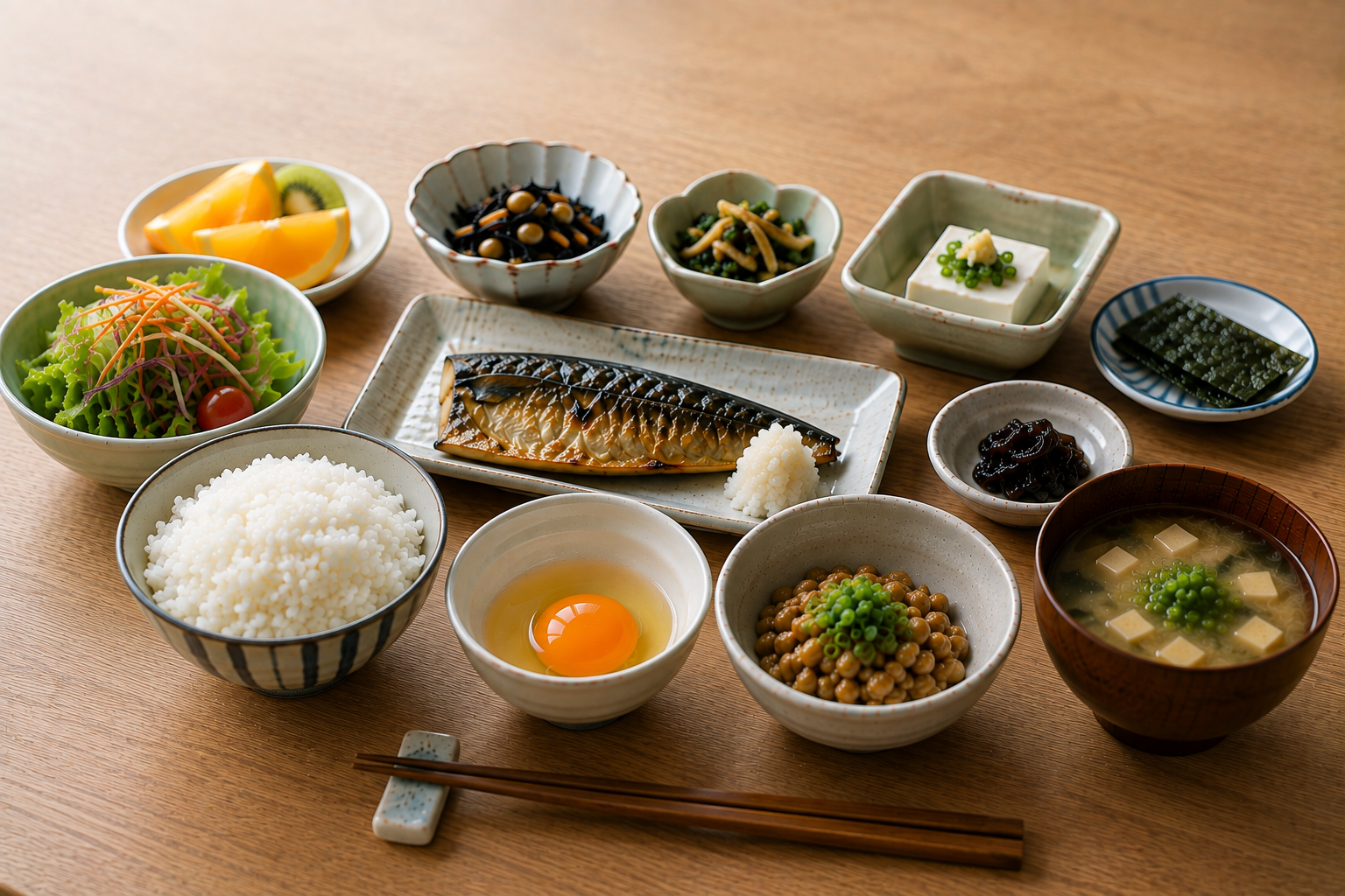 Traditional Japanese Breakfast